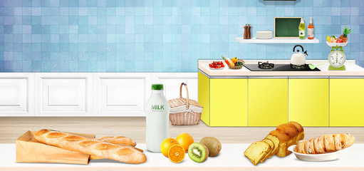 美食與家居的交融 廚具海報的藝術魅力